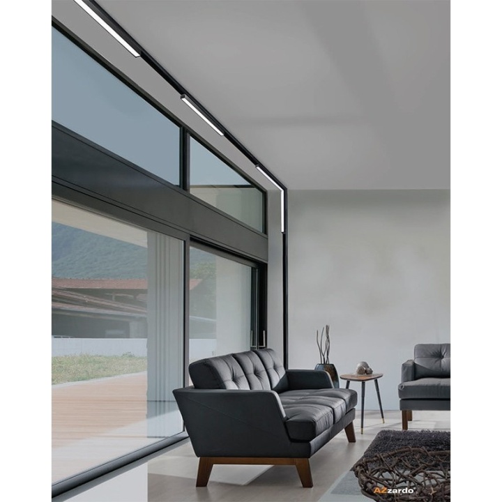 Proiector pe sina magnetica Alfa Saga 90cm 36W 3000K - Negru - Img 2