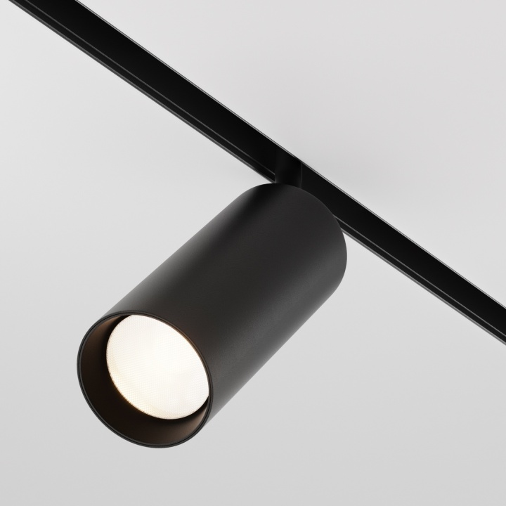 Proiector pentru sina Sina magnetica Exility - 15 cm, DIMABIL Negru - Img 2