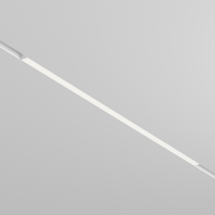 Proiector pentru sina Sina magnetica Exility - 90.4 cm, DIM DALI Alb - Img 2