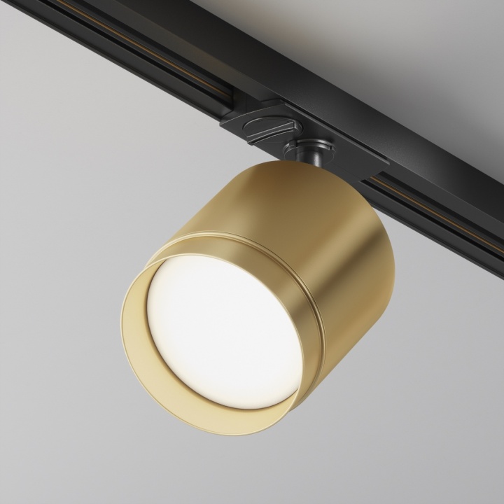 Proiector pentru sina Sine cu proiectoare Unity - Ø 8.2 cm, Gold Matt, GX53 - Img 2