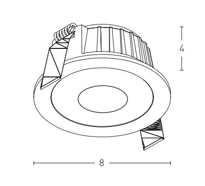Spot Cadenza 3000K - Alb - Img 3