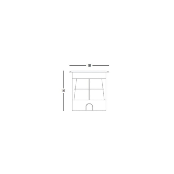 Spot exterior încastrat Nesso 3000K - Stainless Steel - Img 3