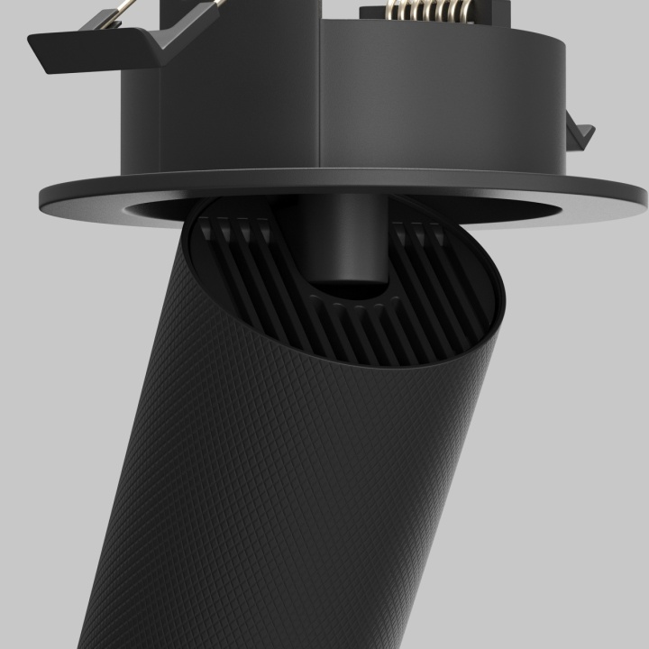 Spot incastrat Artisan - Ø 5.4 cm, Negru, GU10 - Img 4