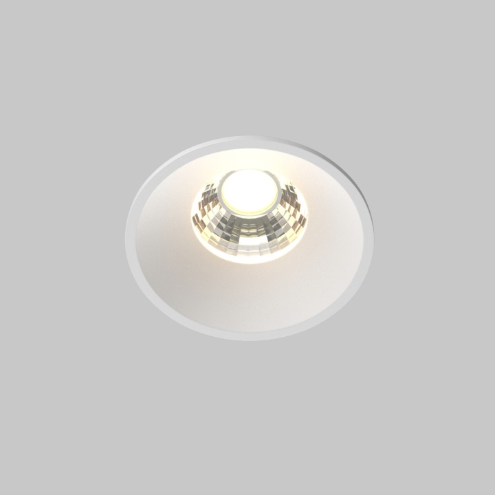 Spot incastrat Round - Ø 6 cm, 3000K, Alb - Img 2