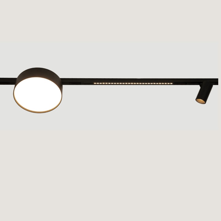 Spot LED downlight sina magnetica 6mm Ultra Slim Momentum - 11W, 3000K, Negru - Img 3