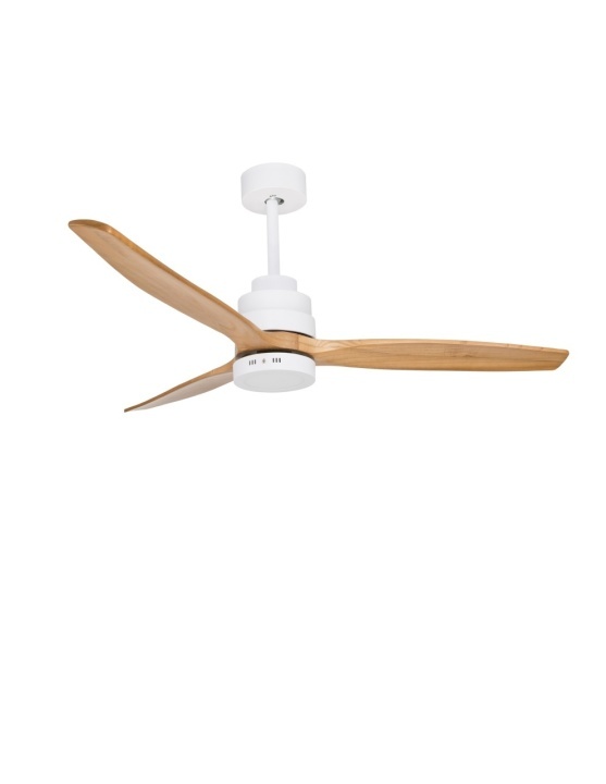 Ventilator Nature Alb / Oak Ø132 x H 38,5 - 48 cm - Img 2