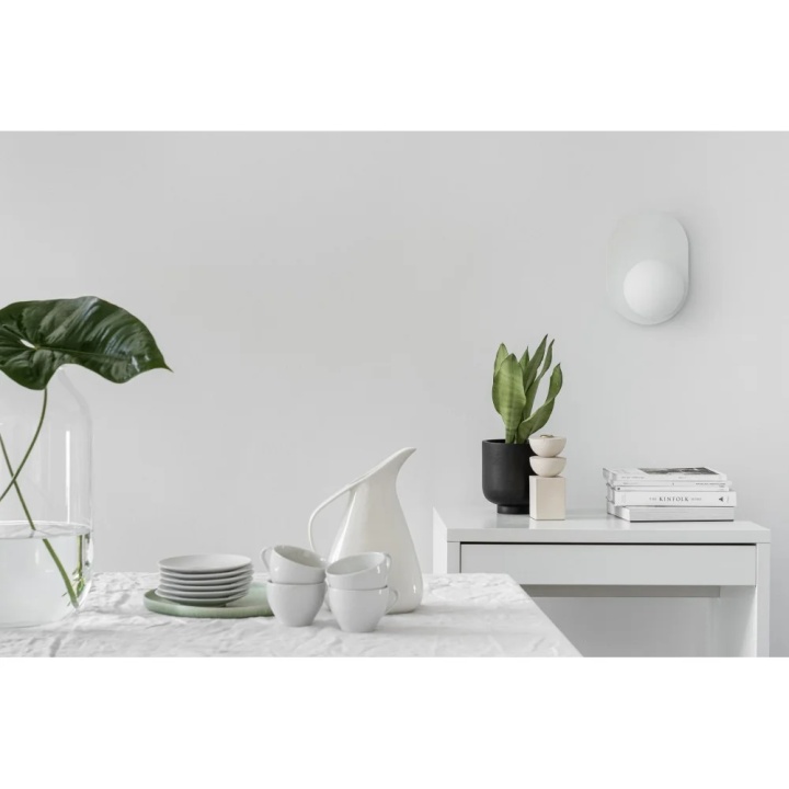 Aplică de perete HANEA white IP44, alb - Img 2