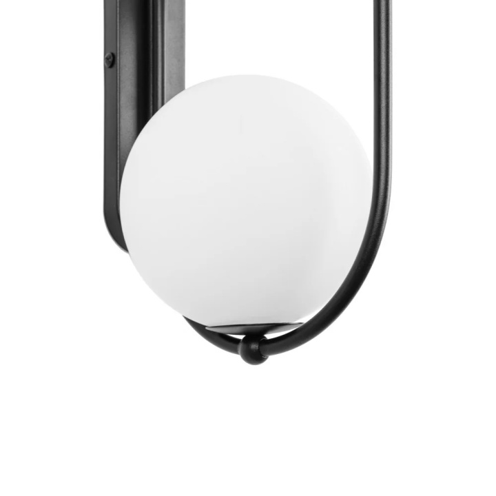 Aplică de perete KOBAN E black IP44, negru - Img 3