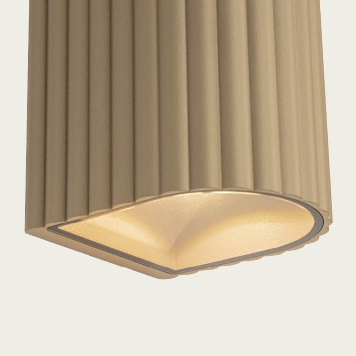 Aplică exterior Vento 3000K - Gri, Beige - Img 3
