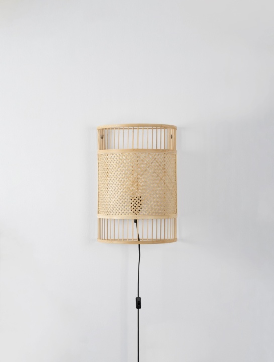 Aplica perete decorativa Pale Natural 28,5 x 14 x 40 cm - Img 4