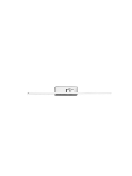 Aplica perete pentru baie Marel Crom 51,5 x 13,5 x 5 cm - Img 2