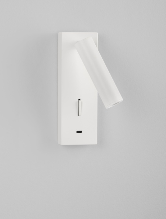 Aplica perete pentru pat Fuse Alb 6 x 12,3 x 18 cm - Img 3