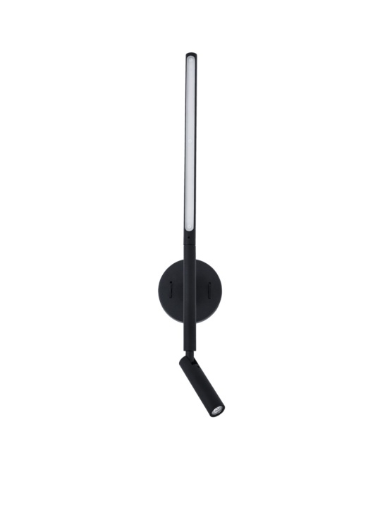 Aplica perete pentru pat Handy Negru 10,5 x 14 x 55 cm - Img 3