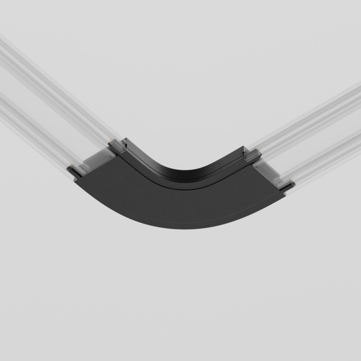 Conector colt Sistem Radity - Negru - Img 3