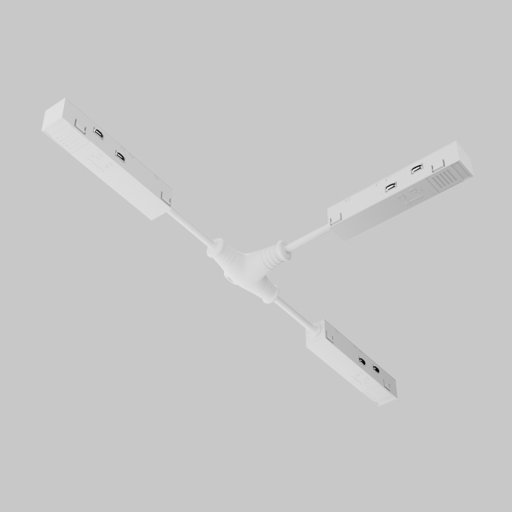 Conector electric tip T Sina magnetica Exility - Alb - Img 2