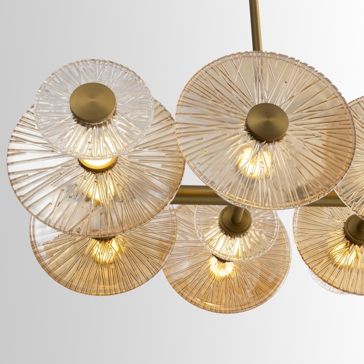 Corp de iluminat suspendat Allure Gold Matt - Img 3