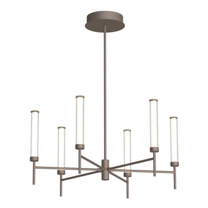 Corp de iluminat suspendat Aurelia Tubo LED 3000K - Brushed Coffee - Img 2