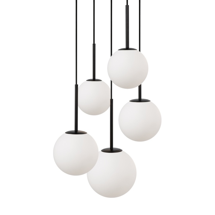 Corp de iluminat suspendat Basic form Ø 58 cm E14 - Negru - Img 2