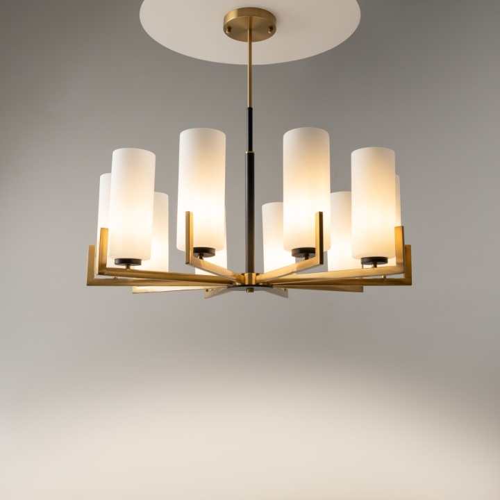 Corp de iluminat suspendat Fortano Ø 86 cm E27 - Multi - Img 2