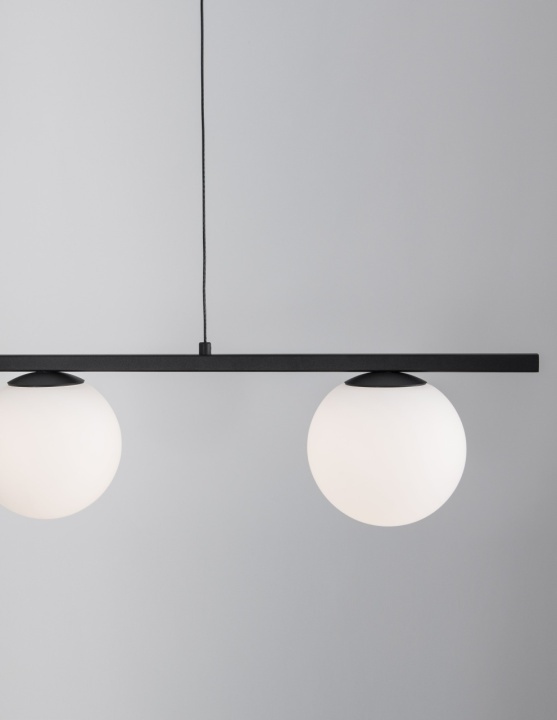 Corp de iluminat suspendat Joline Opal / Negru 72 x 12,5 x 120 cm - Img 3