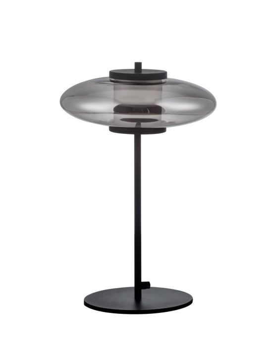 Lampa de masa Ballet Negru / Gri Ø26 x H 40 cm - Img 2