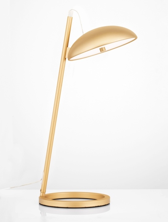 Lampa de masa Flute Auriu 20 x 28 x 53 cm - Img 4
