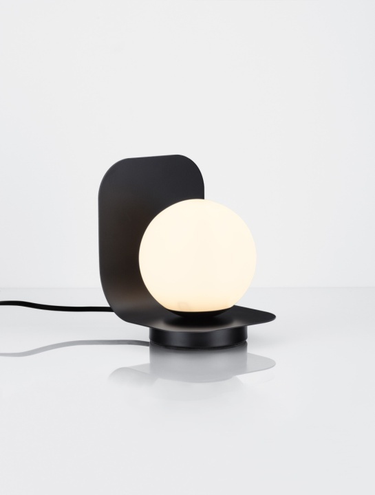 Lampa de masa Kamen Negru / Opal 12 x 14 x 18 cm - Img 4