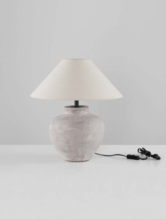 Lampa de masa Lupe Maro / Beige Ø40 x H 49 cm - Img 3