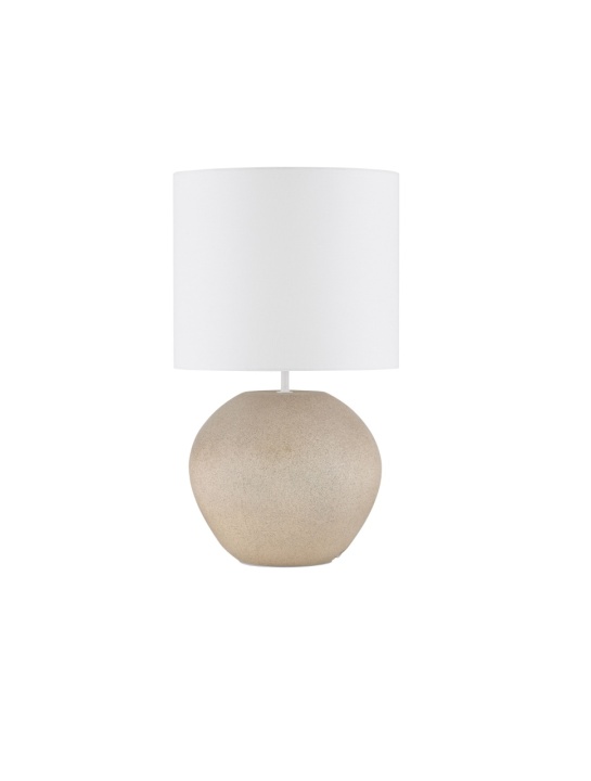 Lampa de masa Mizu Cream / Alb Ø35 x H 60 cm - Img 2