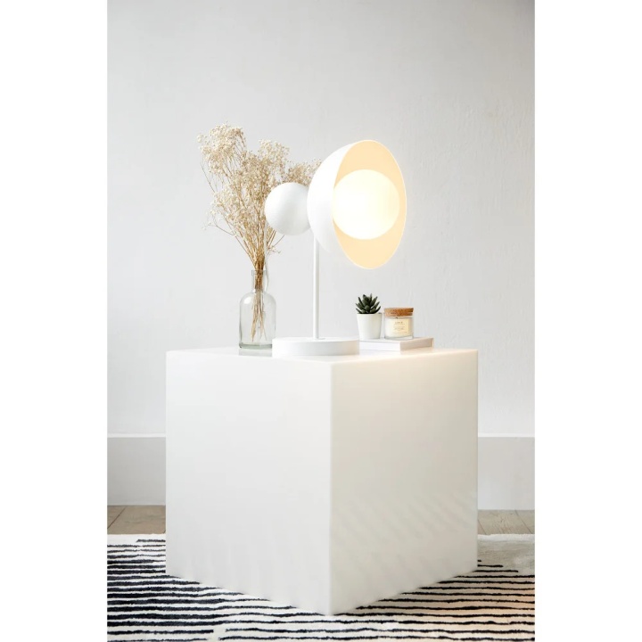 Lampă de masă / veioză KELLO ST white, alb - Img 2