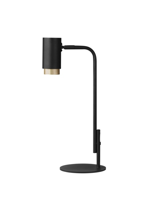 Lampa Nessi Negru / Auriu 15 x 17 x 42 cm - Img 2