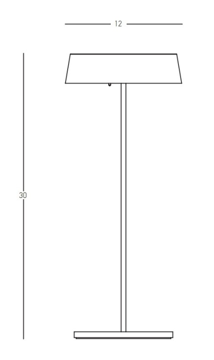 Lampă portabilă exterior Lucca 3000K - Negru mat - Img 3