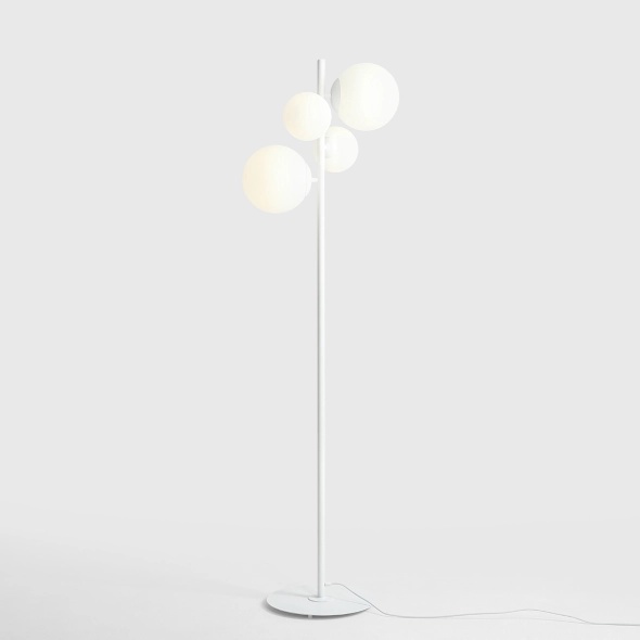 Lampadar Bloom 2xE14 / E27 - Alb - Img 6