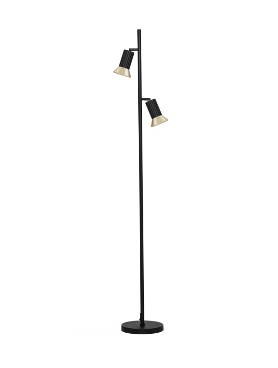 Lampadar Luvia Auriu / Negru Ø9,8 x H 153,7 cm - Img 2