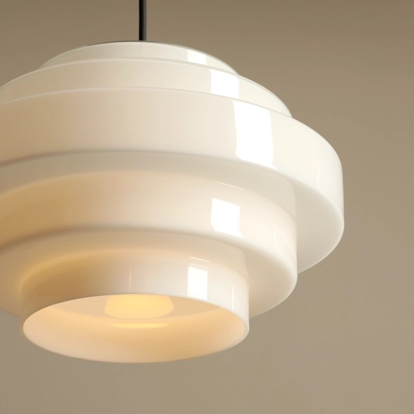 Lustra Filo 3 Alb laptos (D22 + D14 + D22 cm) E27 / G9 - Img 3