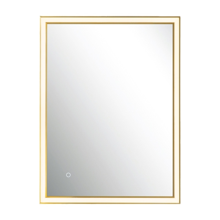 Oglindă cu iluminare Aurea 3000-4000K - Auriu - Img 2