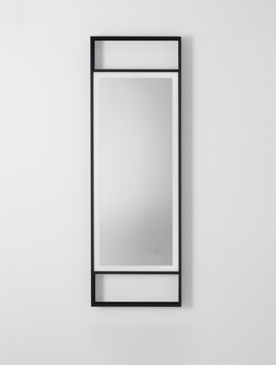 Oglinda cu iluminare Doul Negru 40 x 5 x 120 cm - Img 3