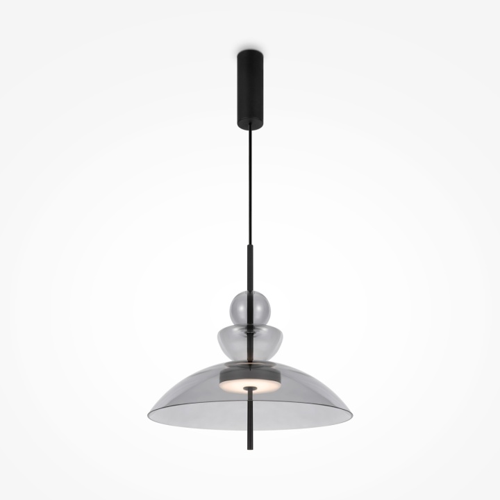Pendul Bangkok Ø 40 cm 3000K - Negru - Img 2