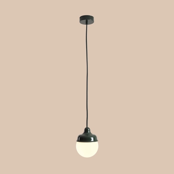 Pendul Fala 11 cm 1xG9 - Verde - Img 3