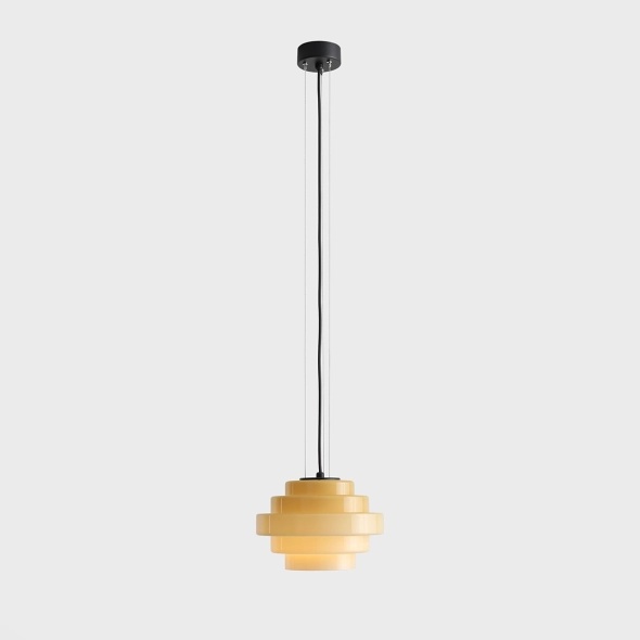 Pendul Filo 28 cm 1xE27 - Nucă - Img 3