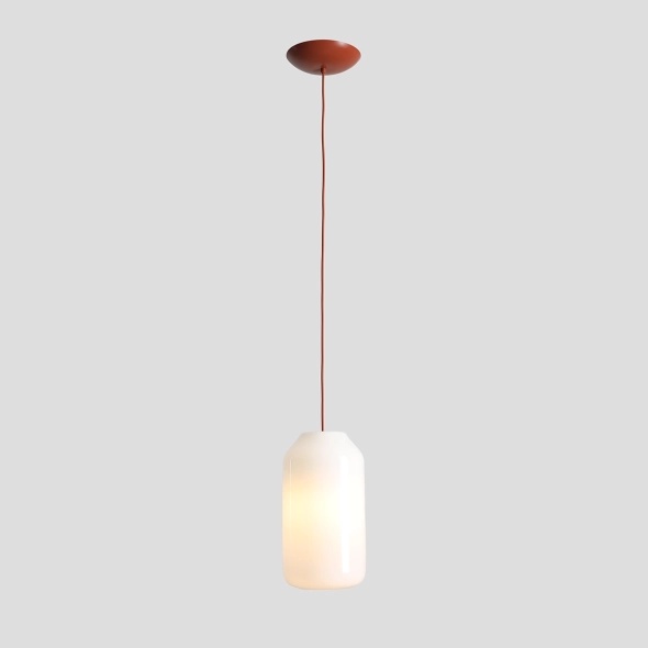 Pendul Flask 19 cm 1xE27 - Teracotă - Img 2