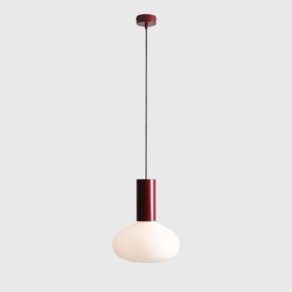 Pendul Flo 26 cm 1xE14 - Rubiniu - Img 3