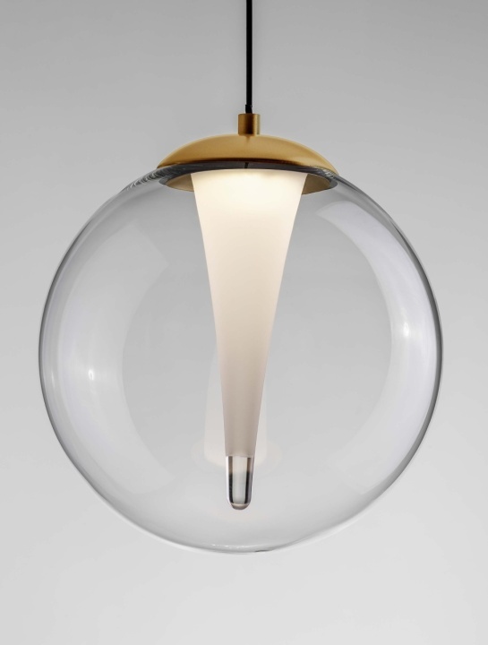 Pendul Galeo Transparent / Auriu Ø22 x H 209 cm - Img 5