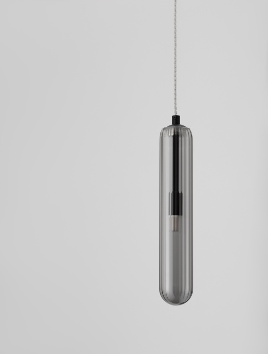 Pendul Gustave Gri / Negru Ø6 x H 120 cm - Img 5