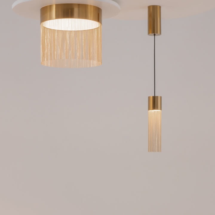 Pendul Imaginary Ø 8 cm 3000K - Auriu - Img 3
