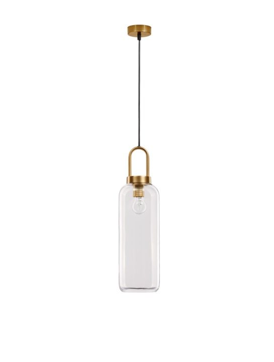 Pendul Irvine Transparent / Auriu Ø15,5 x H 255 cm - Img 3