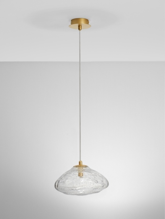 Pendul King Transparent / Auriu Ø26 x H 200 cm - Img 4