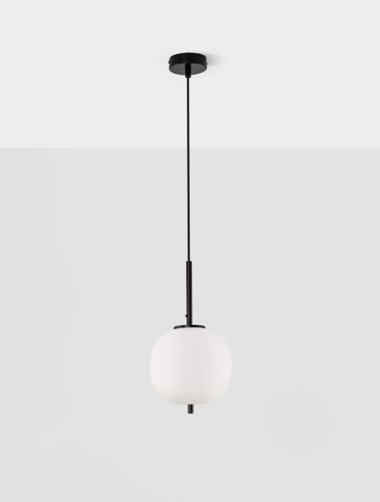 Pendul Lato Opal / Negru Ø18,5 x H 120 cm - Img 5