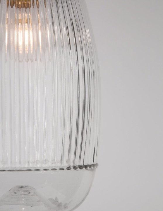 Pendul Mond Transparent / Auriu Ø13 x H 120 cm - Img 3