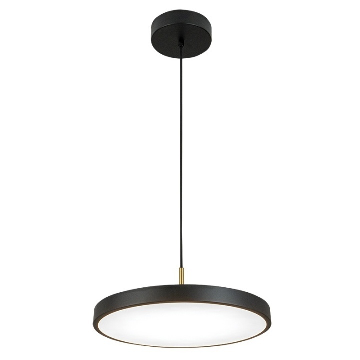 Pendul Nordia 3000K - Negru mat, Alamă - Img 2